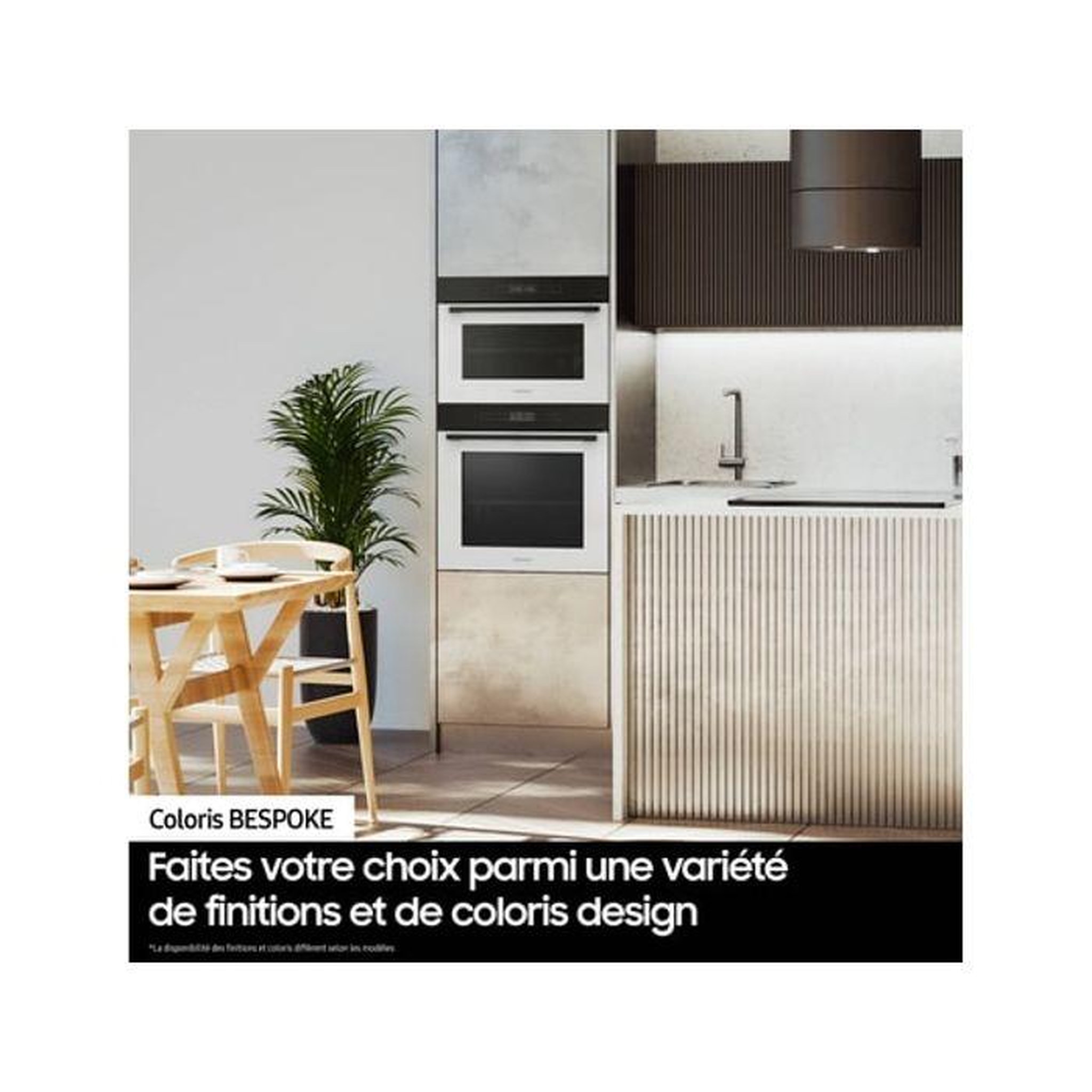 Voir la diapositive 3 : Samsung Four encastrable multifonctions 76l 60cm noir - nv7b4430zab