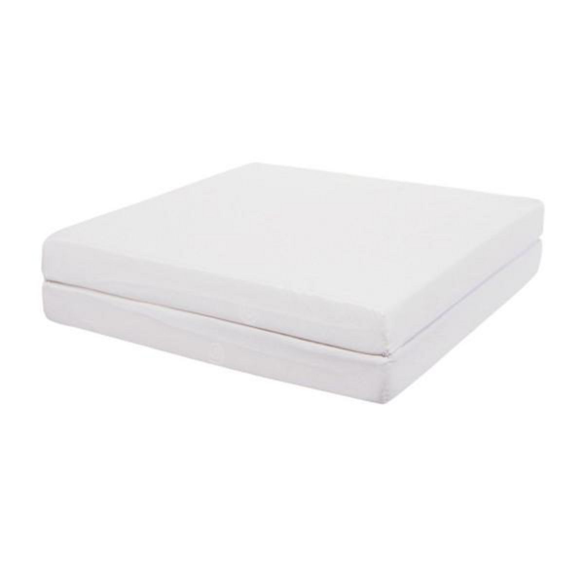 CANDIDE Matelas Bébé Pliant 2 Parties TINEO 60x120x7cm Essentiel Fabriqué En France - Garantie 5 ans