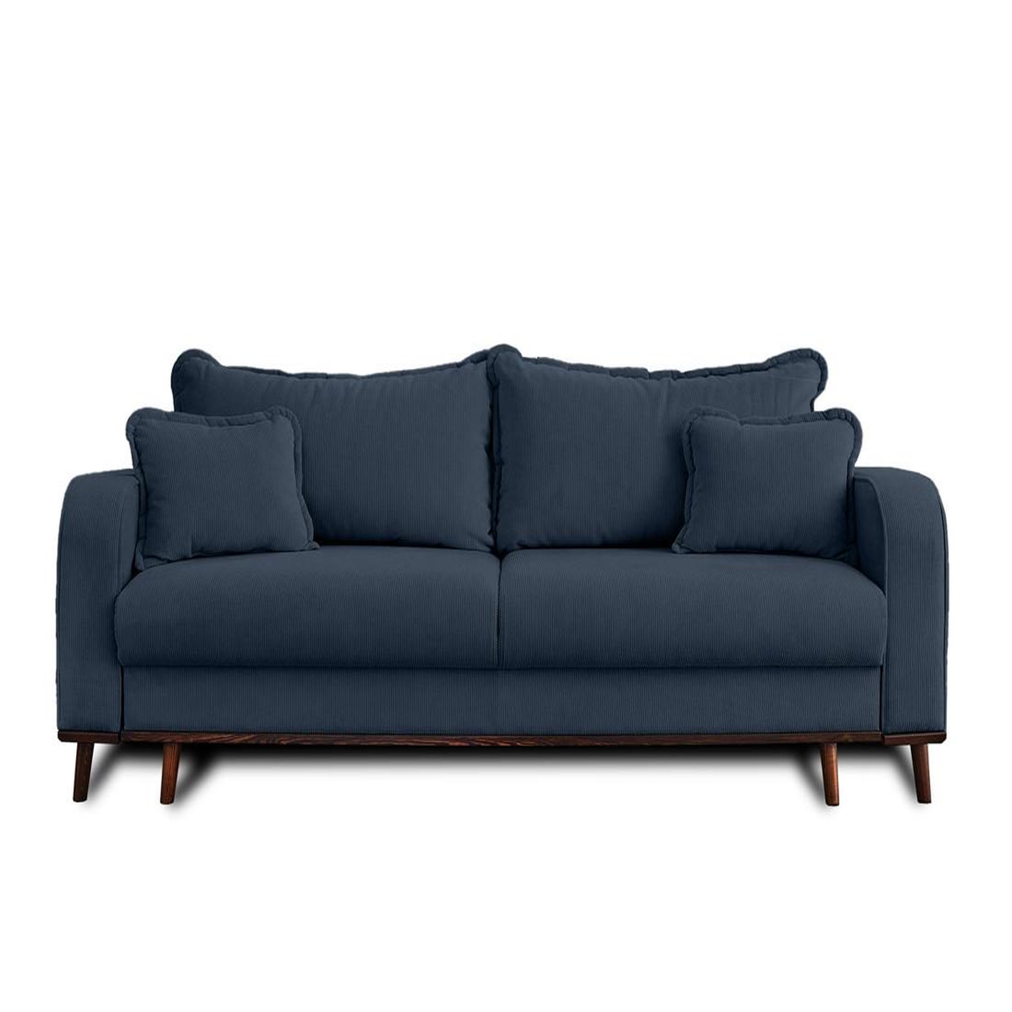 Voir la diapositive 1 : BEST MOBILIER Albane - canapé 3 places - convertible avec coffre - en velours côtelé