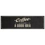 Voir la diapositive 2 : VIDAXL Tapis de cuisine lavable texte Coffee 45x150 cm velours