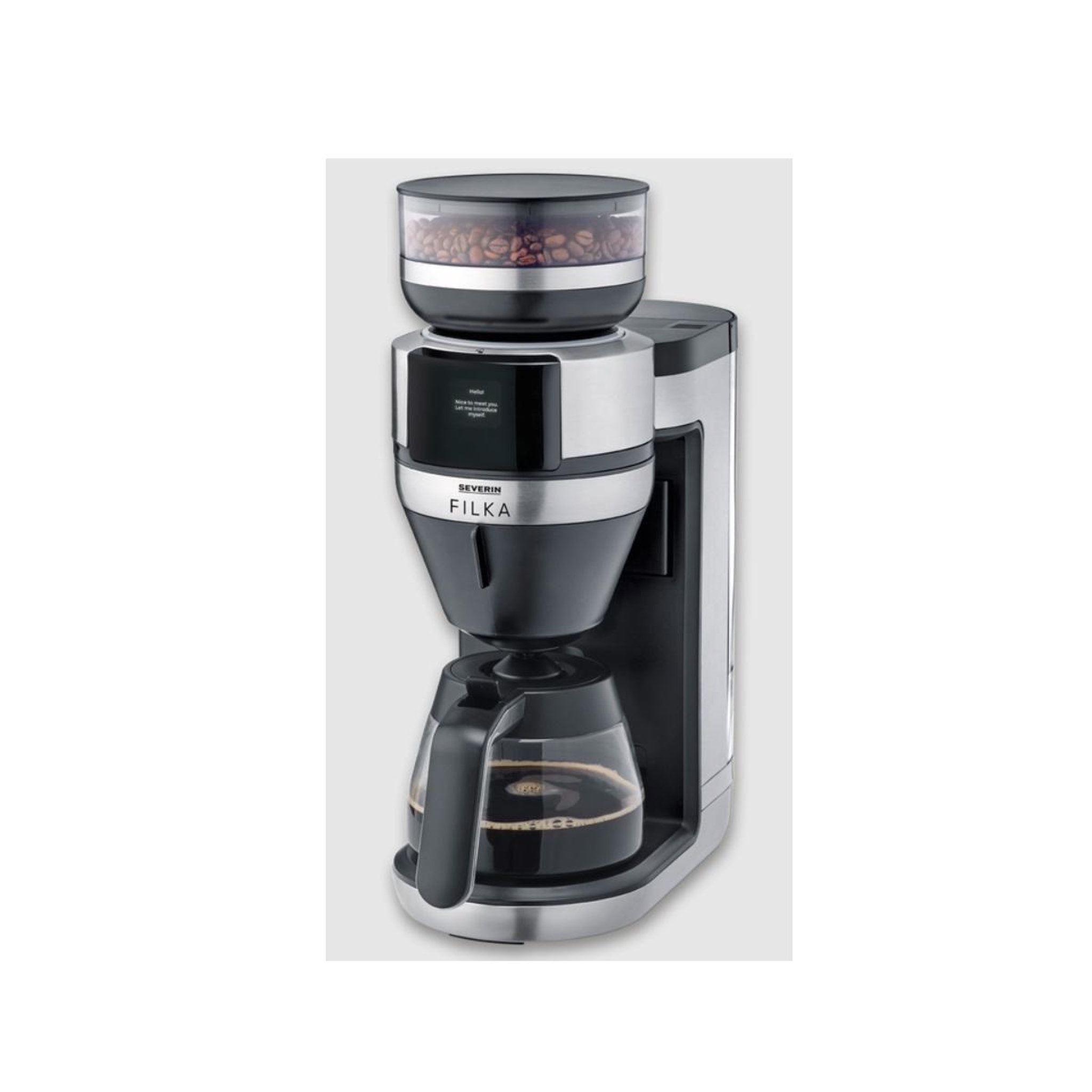 Voir la diapositive 2 : SEVERIN Cafetière filtre programmable 10 tasses 1520w - ka4852