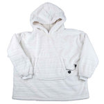 Paris Prix Sweat à Capuche  Fausse Fourrure  85x118cm Blanc