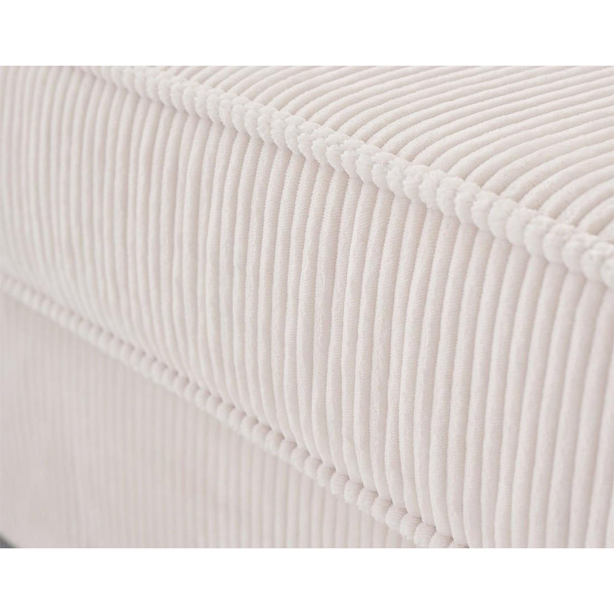 LISA DESIGN Jake - canapé déhoussable d'angle gauche 5 places en velours côtelé