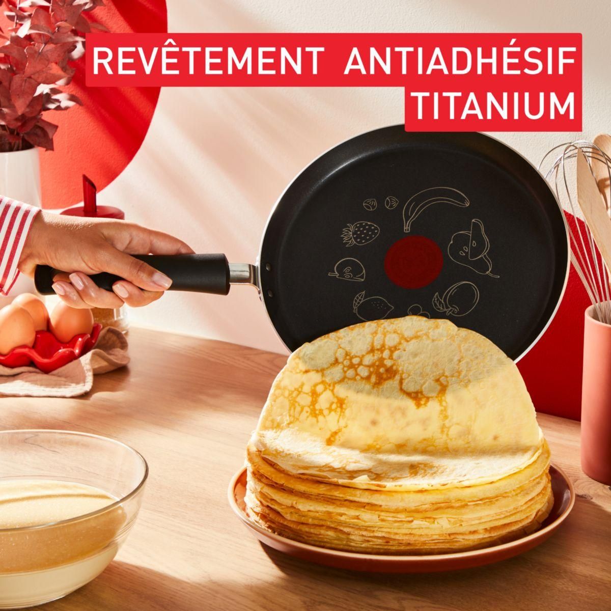 TEFAL Poêle a blinis 19cm induction