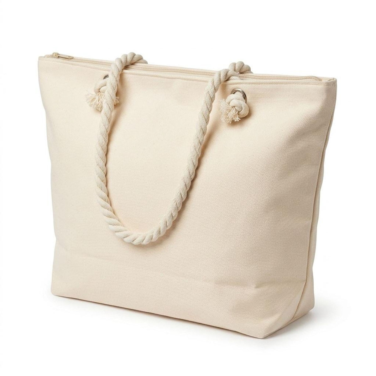 OZABI OZABI Sac de Plage Femme Jute Synthétique – Message Pailleté – Cordage