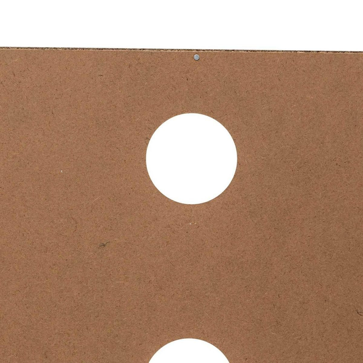 FIVE Meuble TV Liam 2 portes et 2 niches - Marron