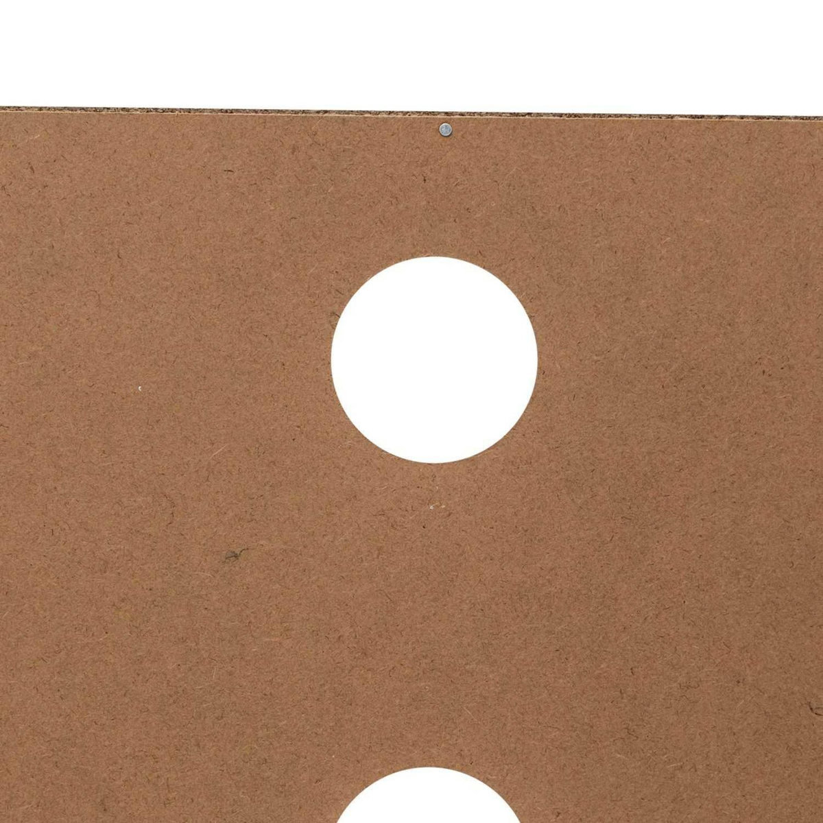 FIVE Meuble TV Liam 2 portes et 2 niches - Marron