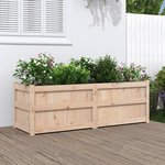 VIDAXL Jardiniere 150x50x50 cm bois de pin massif