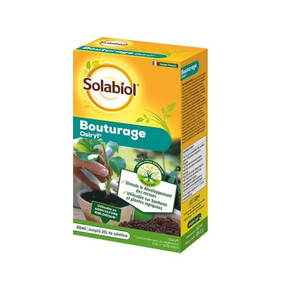 SOLABIOL SOLABIOL SOBOUTU40 Bouturage Osiryl - 40 ml