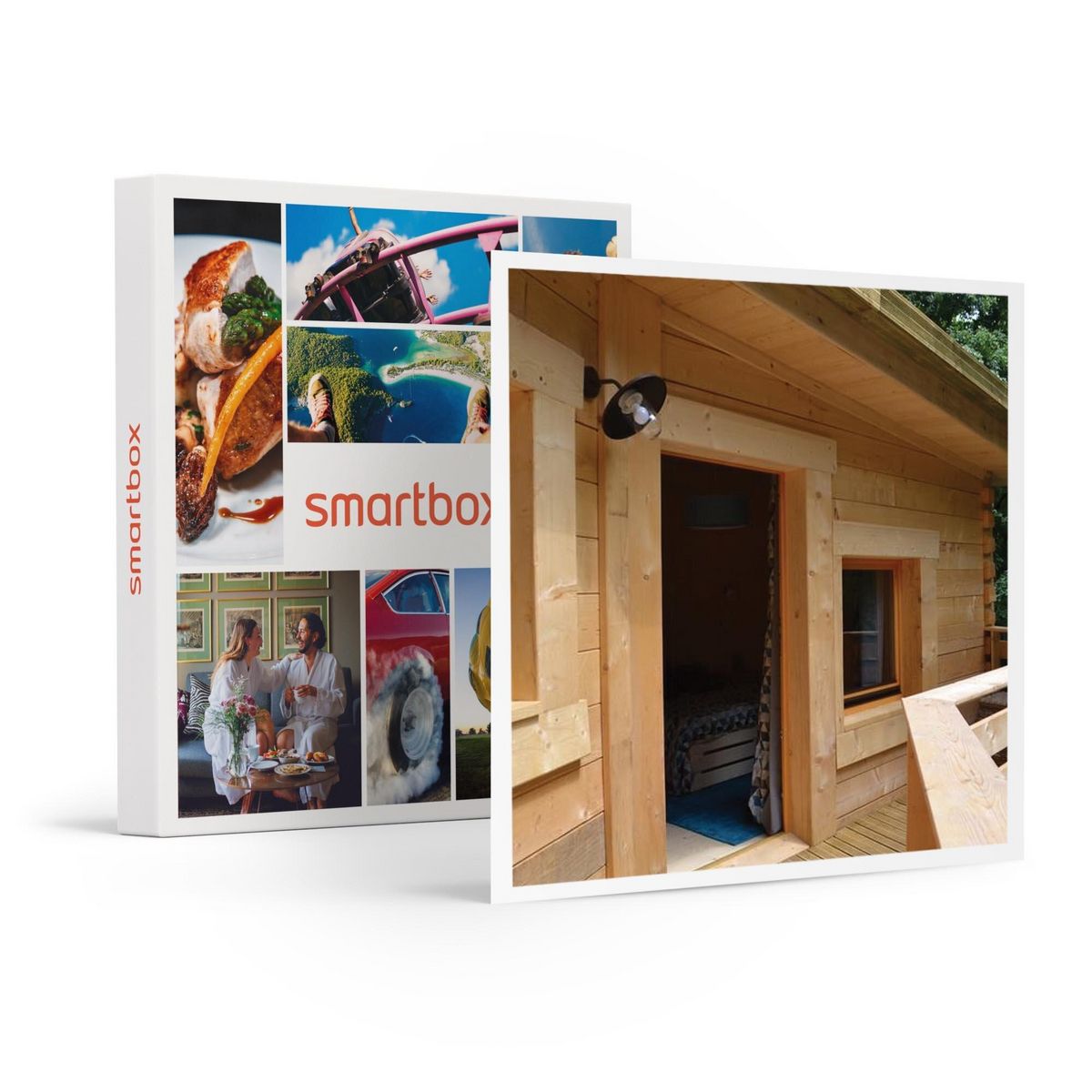 Smartbox 2 jours en lodge sur pilotis avec activité en famille près de Poitiers - Coffret Cadeau Séjour