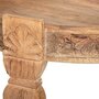 Voir la diapositive 3 : ATMOSPHERA Table d'Appoint en Bois  Gypsy  75cm Naturel