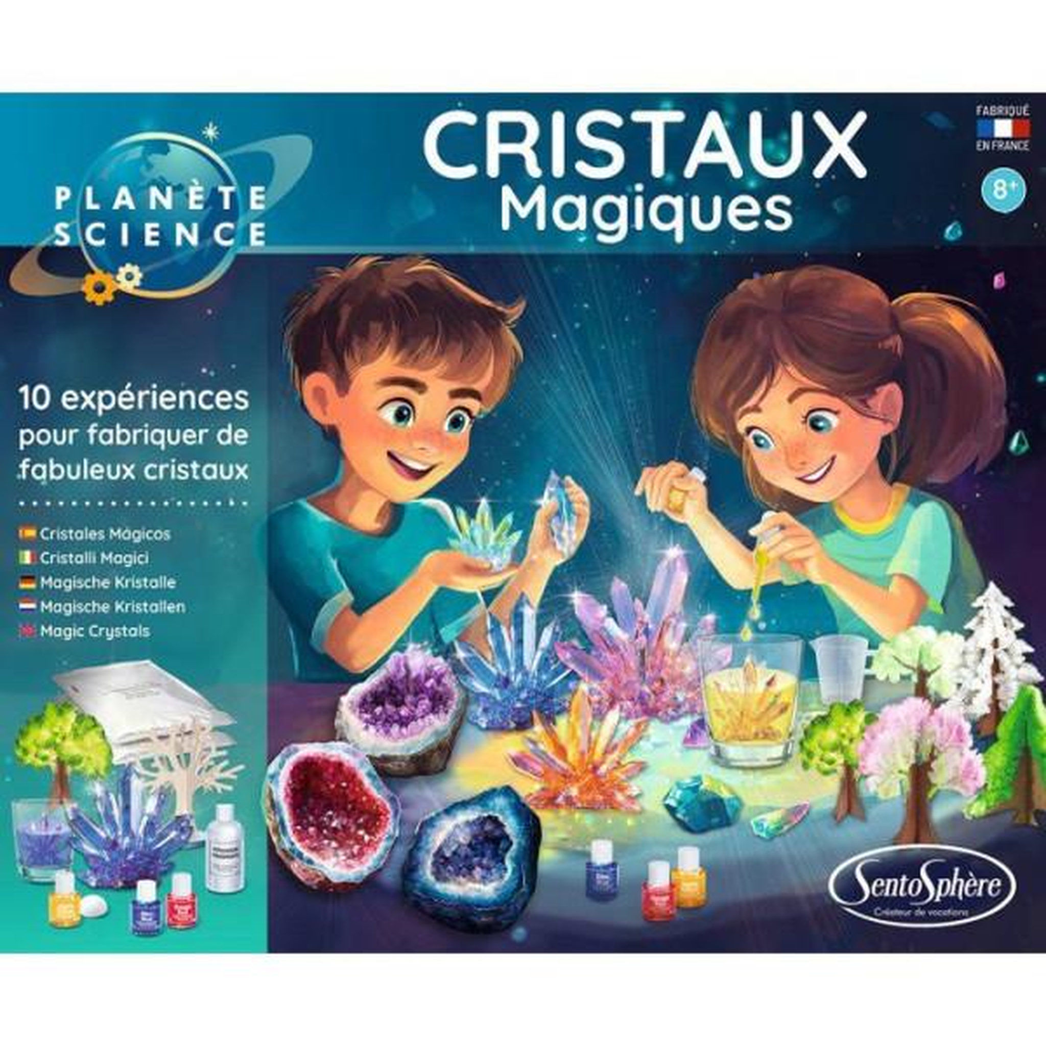Voir la diapositive 4 : Sentosphere Kit d Experience Cristaux magiques