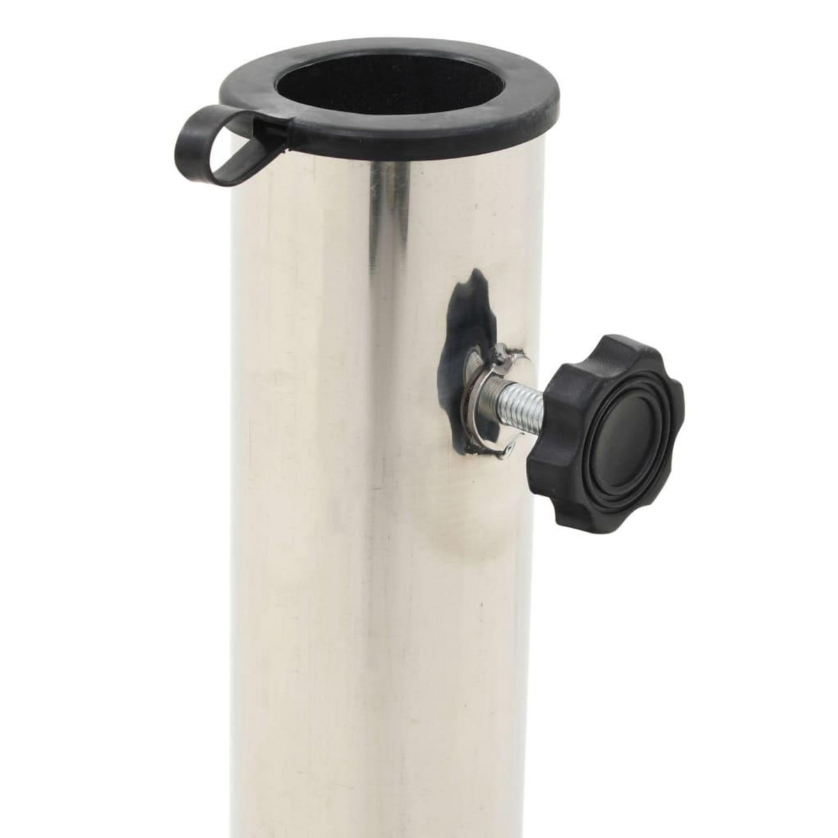 VIDAXL Socle de parasol Granite 20 kg Carre Noir