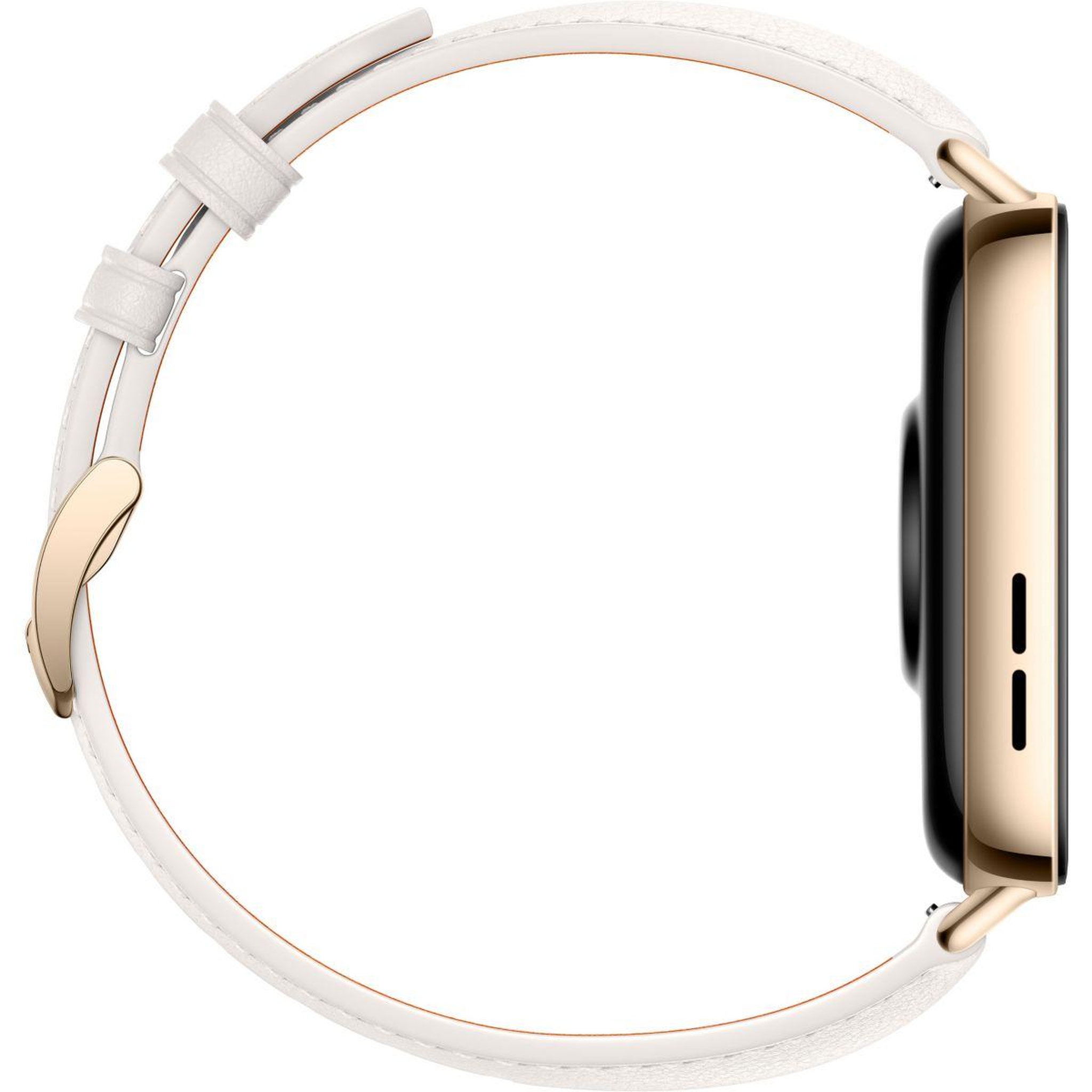 Voir la diapositive 4 : HUAWEI Montre connectée Watch Fit 3 Cuir Blanc