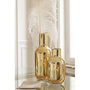 Voir la diapositive 2 : Paris Prix Bouteille Déco en Verre  Cifuta  32cm Or