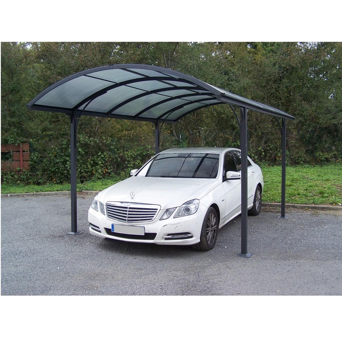 Habrita Carport Aluminium - Anthracite - 14,62m² - BLACKPOOL