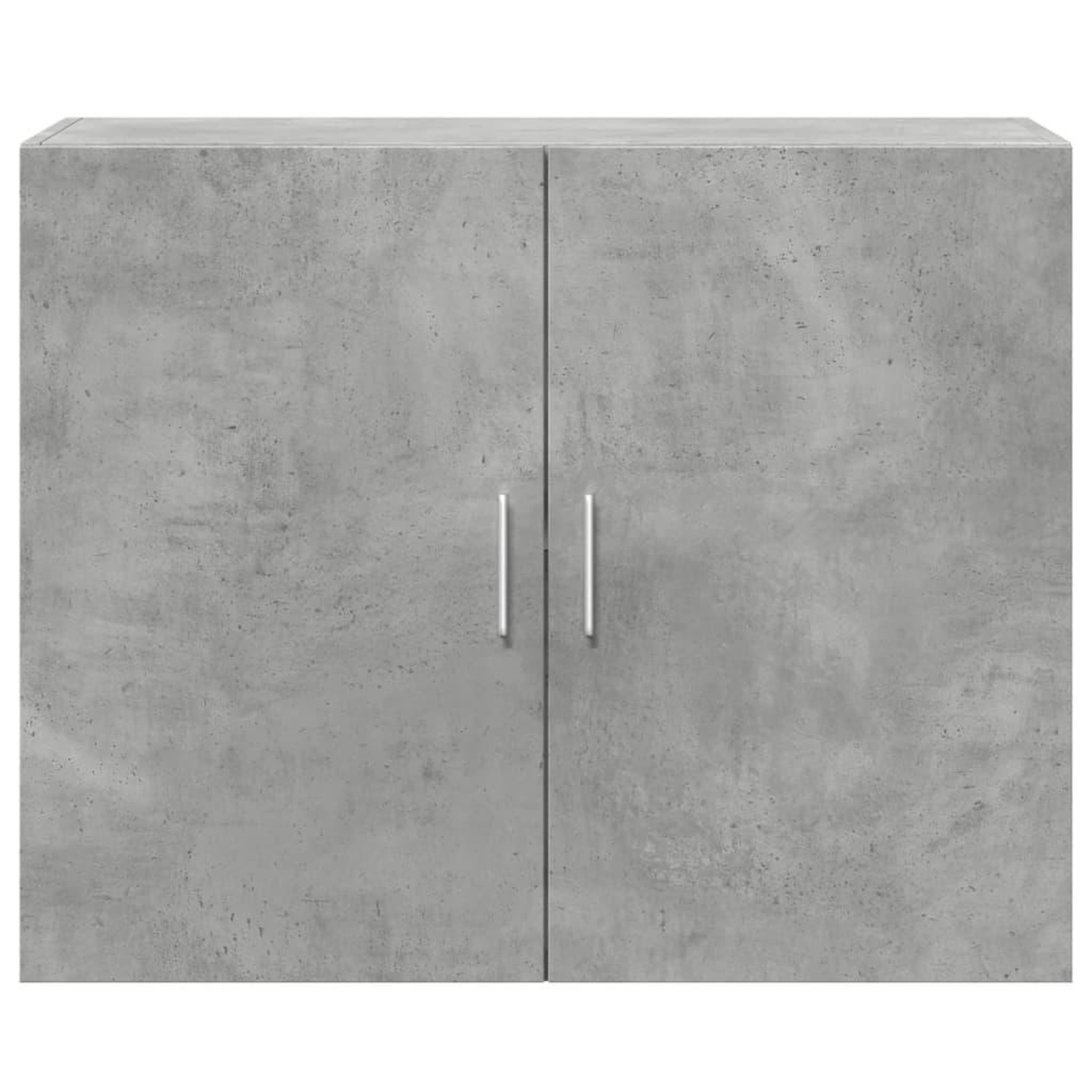 Voir la diapositive 4 : VIDAXL Armoire murale gris beton 80x42,5x64 cm bois d'ingenierie
