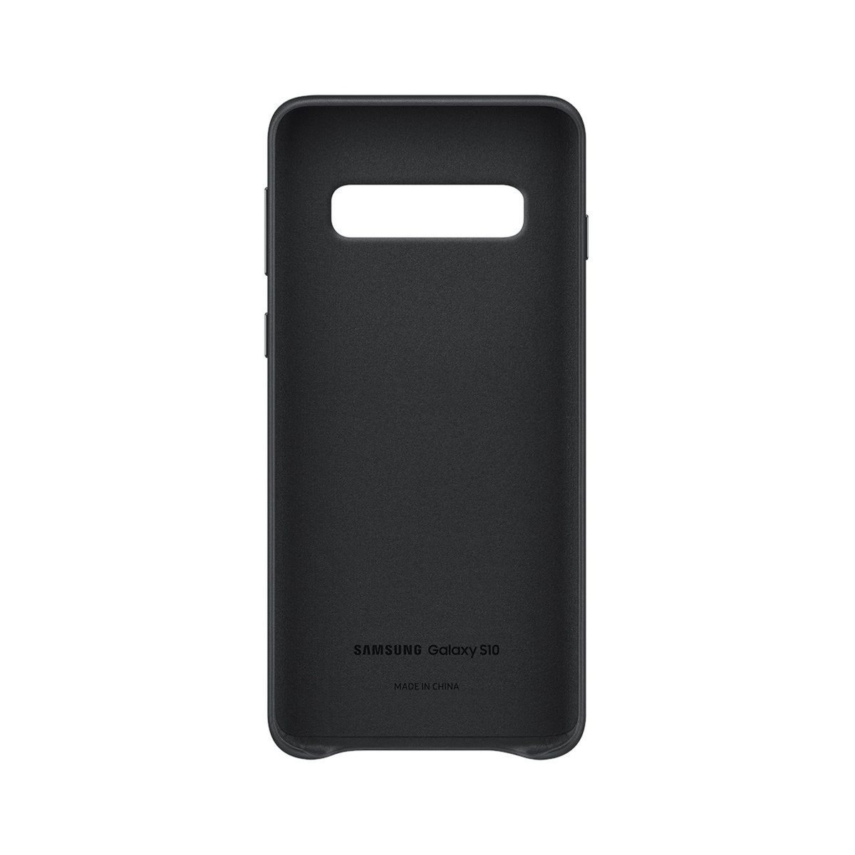 Samsung Coque S10 Cuir noir