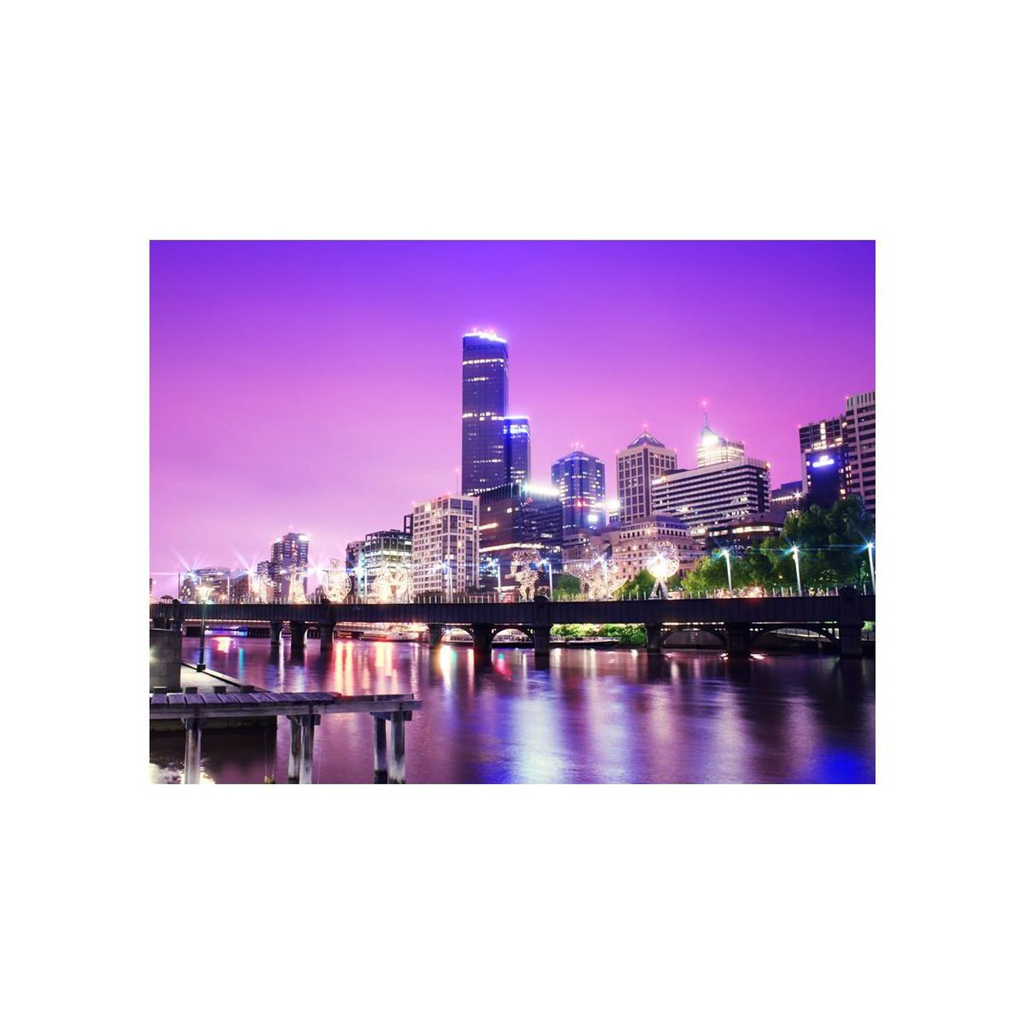 Voir la diapositive 2 : Paris Prix Papier Peint  Yarra River Melbourne