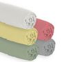 Voir la diapositive 1 : Drap houssse uni en coton 51 fils