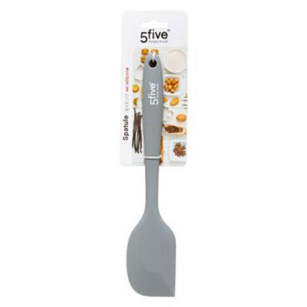 FIVE Spatule de Cuisine Silicone  Silitop  27cm Gris