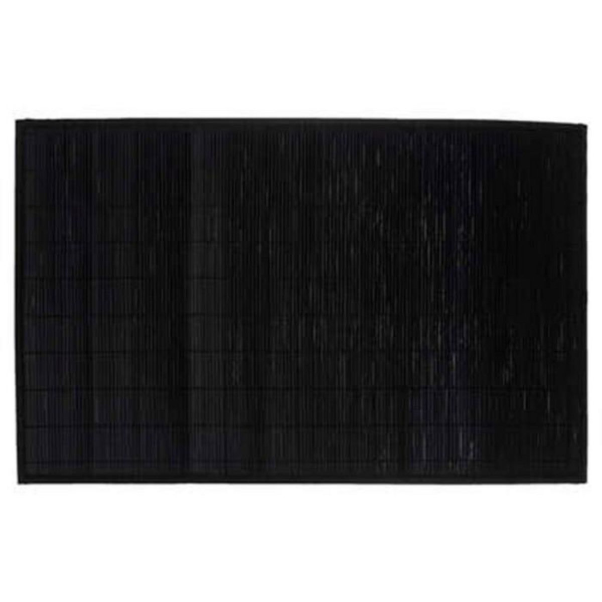 FIVE Tapis en Bambou  Latte  120x170cm Noir