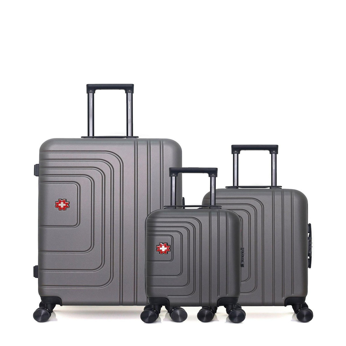 SWISS KOPPER SWISS KOPPER - LOT DE 3 - Valises grand format, cabine et cabine XXS RUTI