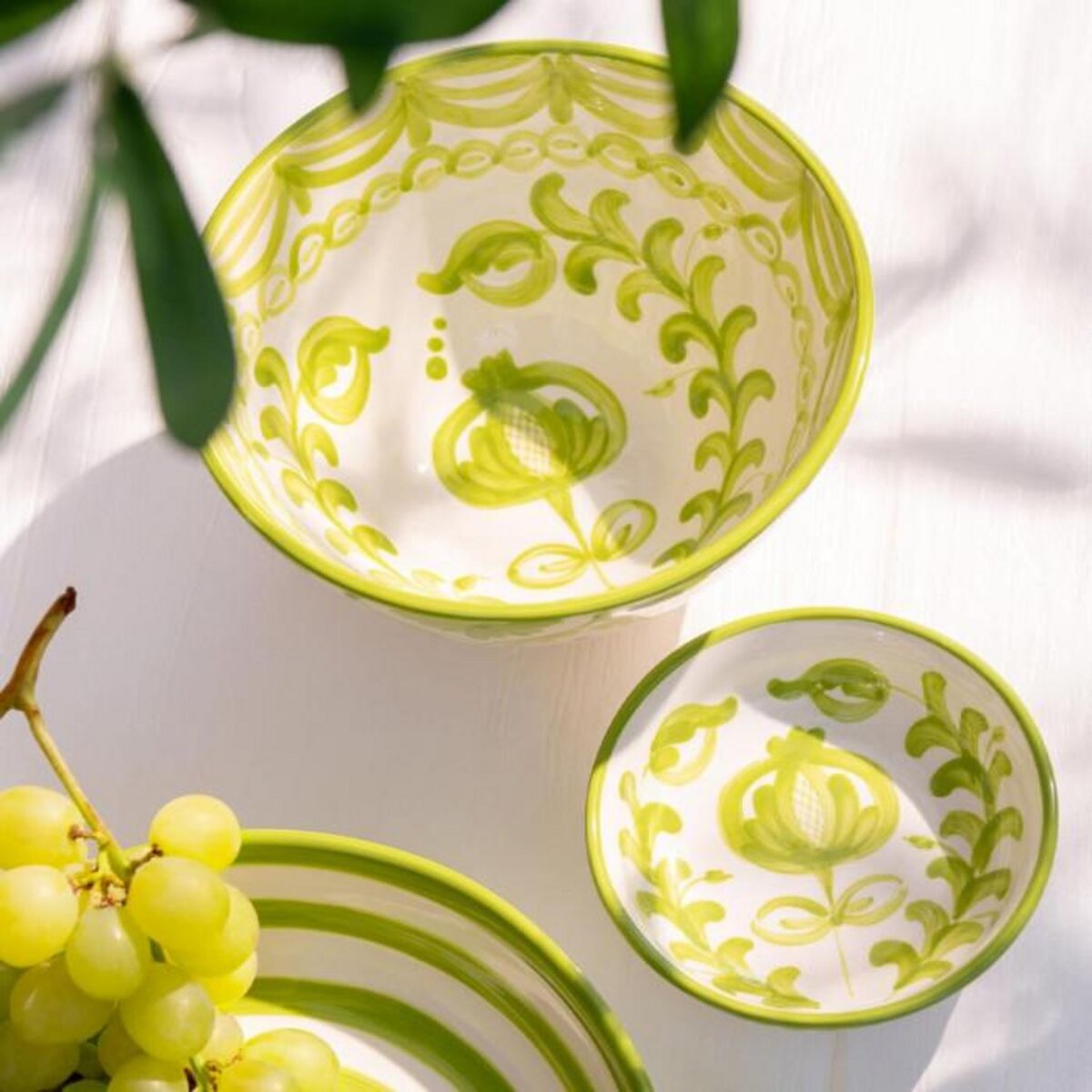 Paris Prix Coupelle en Céramique  Granada  22cm Vert