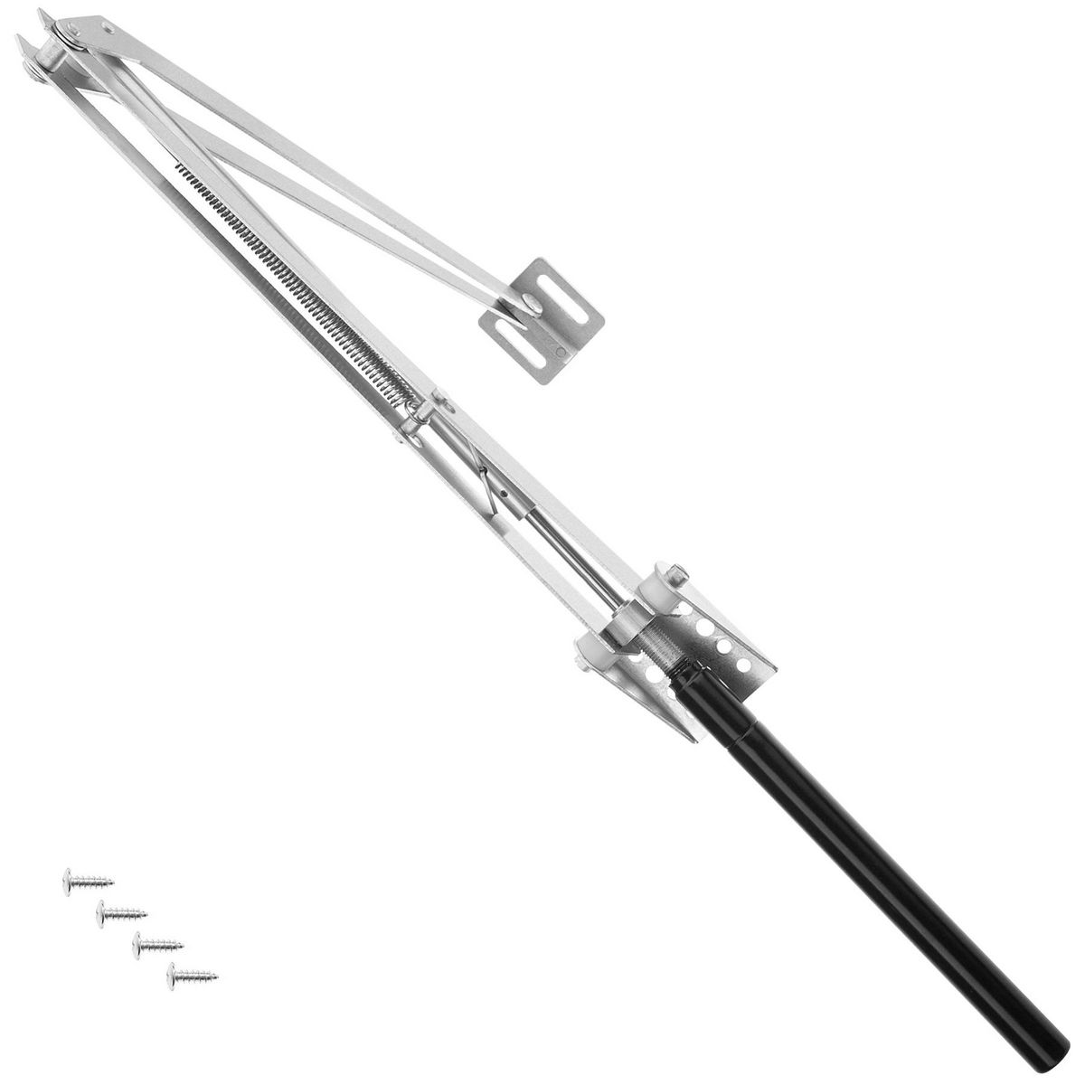 tectake ouverture automatique de fenêtre de serre de jardin commandé par thermostat argent