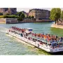 Smartbox Croisière sur la Seine en bateau-mouche en famille pour 2 adultes et 2 enfants - Coffret Cadeau Sport & Aventure