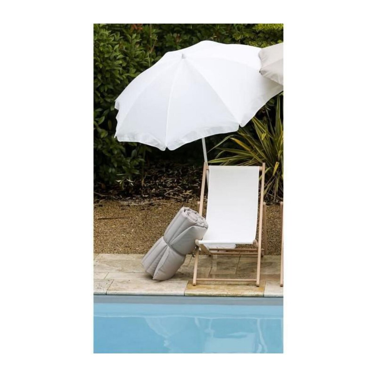 Jardin prive Chilienne agrafée - JARDIN PRIVE - MONTE CARLO - Ivoire - F100