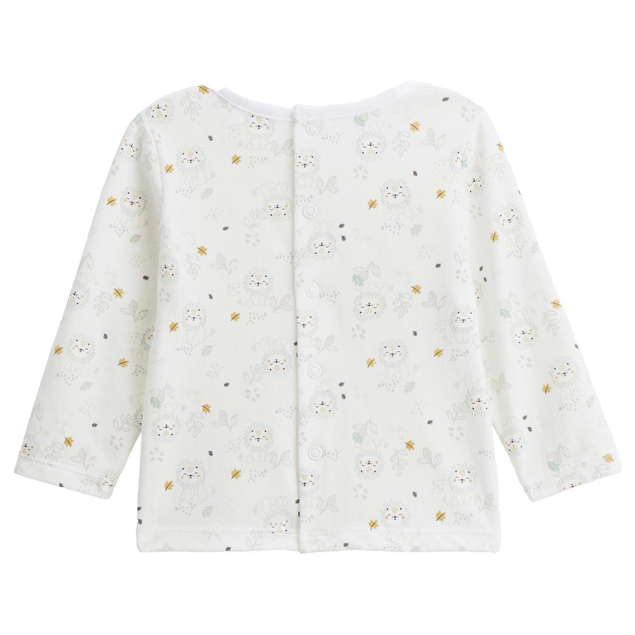 Voir la diapositive 4 : Petit Béguin Ensemble salopette bébé en molleton ultra chaud et t-shirt Kenya