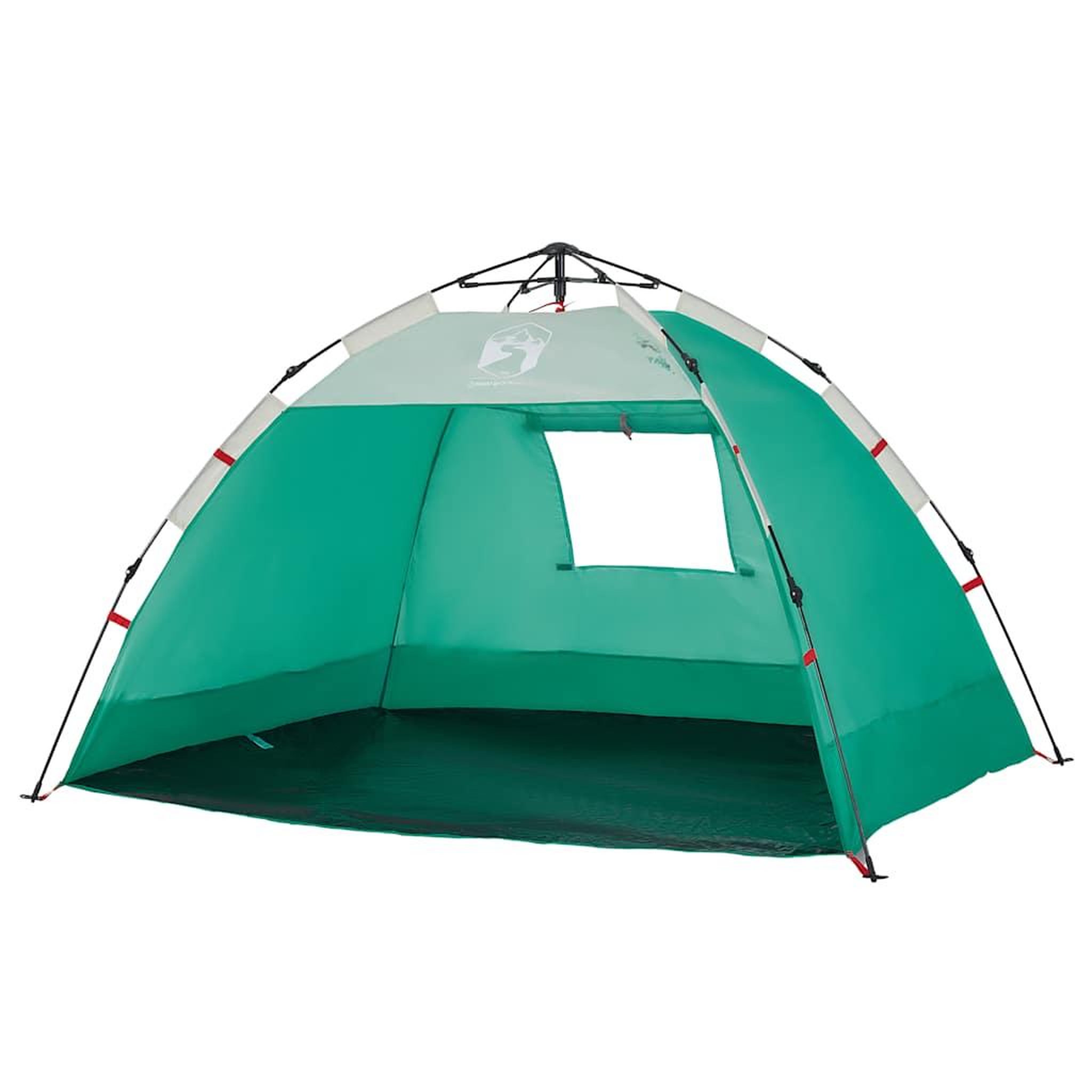 Voir la diapositive 5 : VIDAXL Tente de plage 2 personnes liberation rapide impermeable