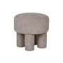 Voir la diapositive 2 : LISA DESIGN Minna - pouf - en tissu bouclette