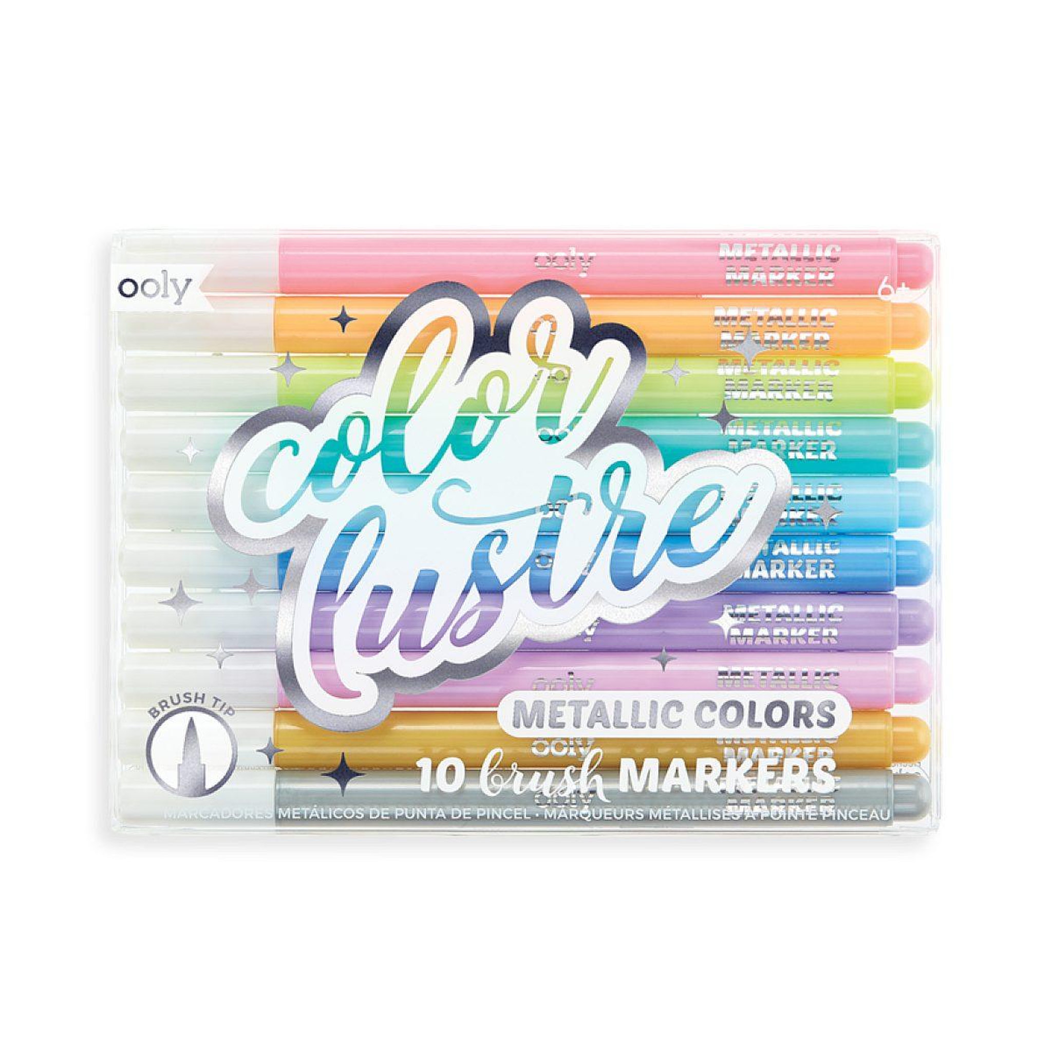 COOLKIDZ PROJECT Set de 10 - marqueurs metallique