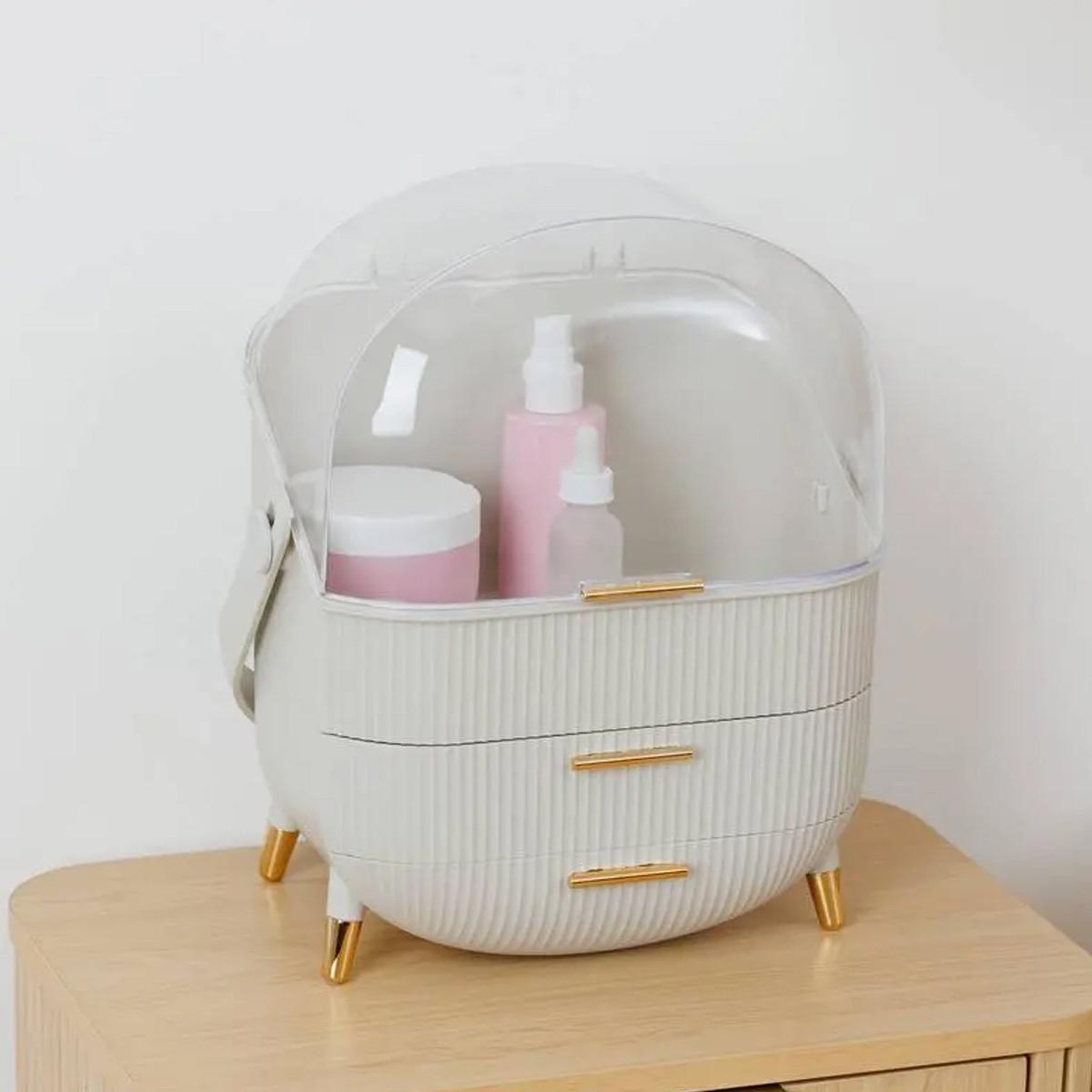 Voir la diapositive 6 : FIVE Organiseur bulle 3 tiroirs  alba  38cm beige