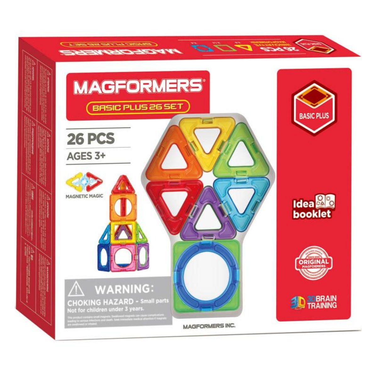 MAGFORMERS Magformers Basic set Plus, 26 pcs.