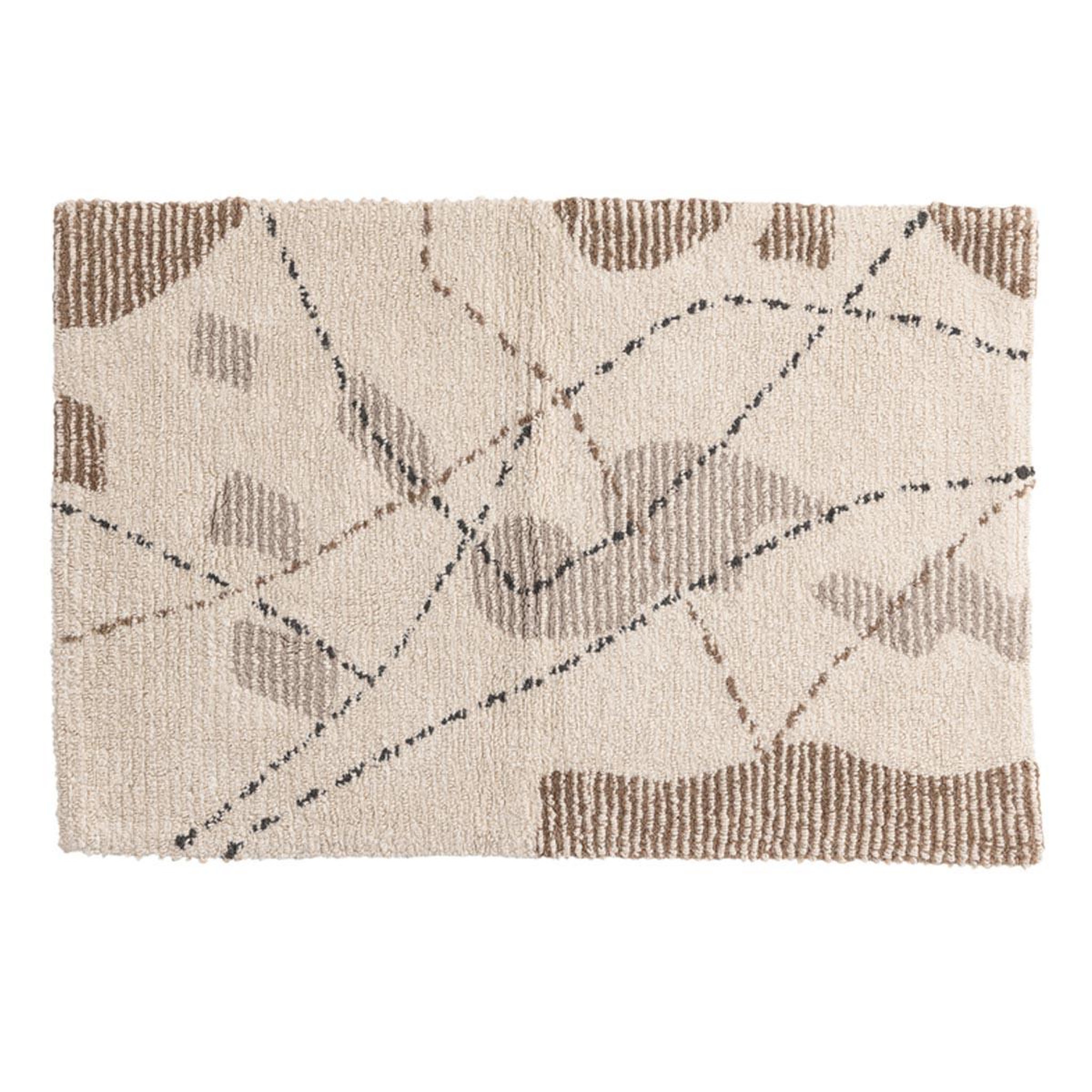 Paris Prix Tapis de salle de bain  paul  60x90cm multicolore