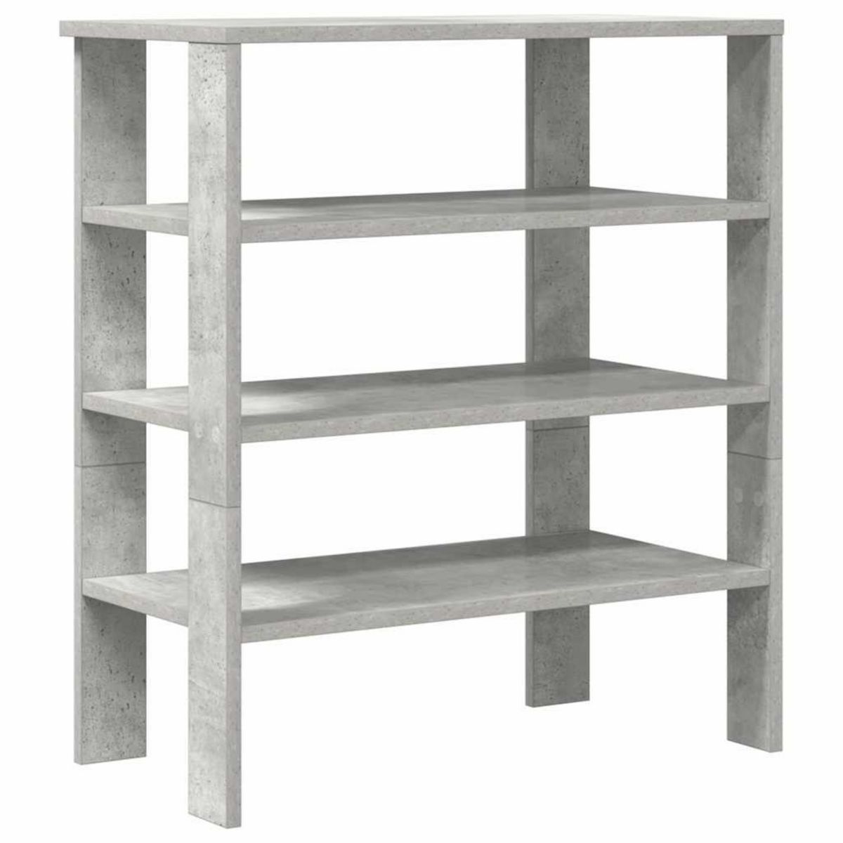 VIDAXL Etagere a chaussures gris beton 61x32x70 cm bois d'ingenierie