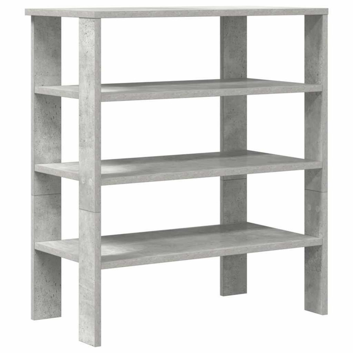 VIDAXL Etagere a chaussures gris beton 61x32x70 cm bois d'ingenierie