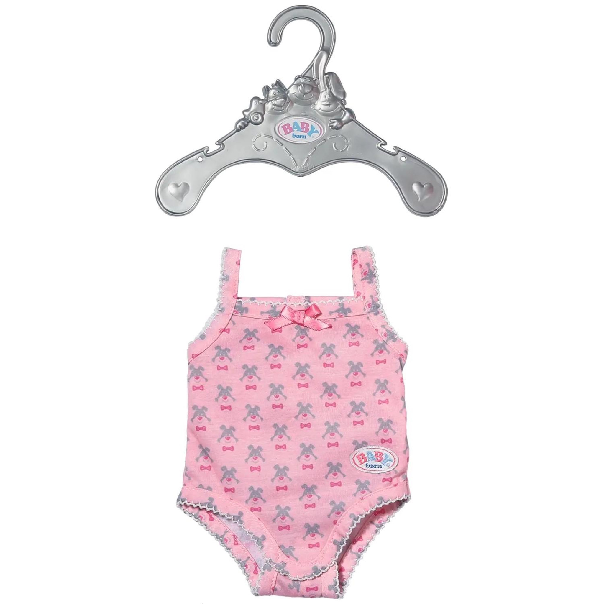 Zapf Creation Baby Born Vêtements pour poupée 43 cm Body rose