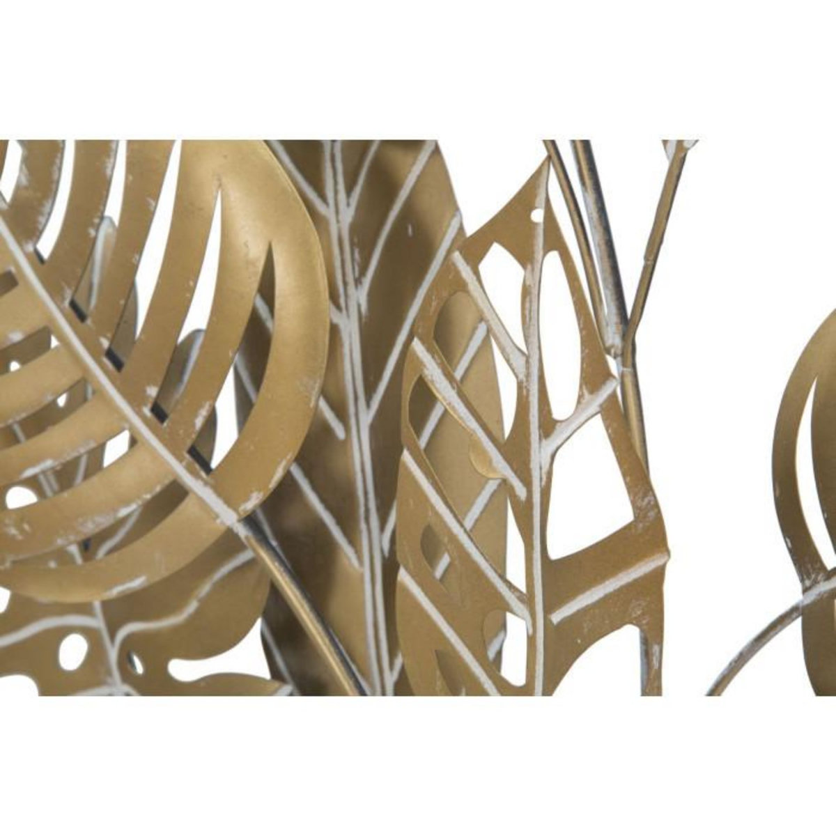 Paris Prix Décoration Murale Encadrée en Métal  Jungle  80cm Or