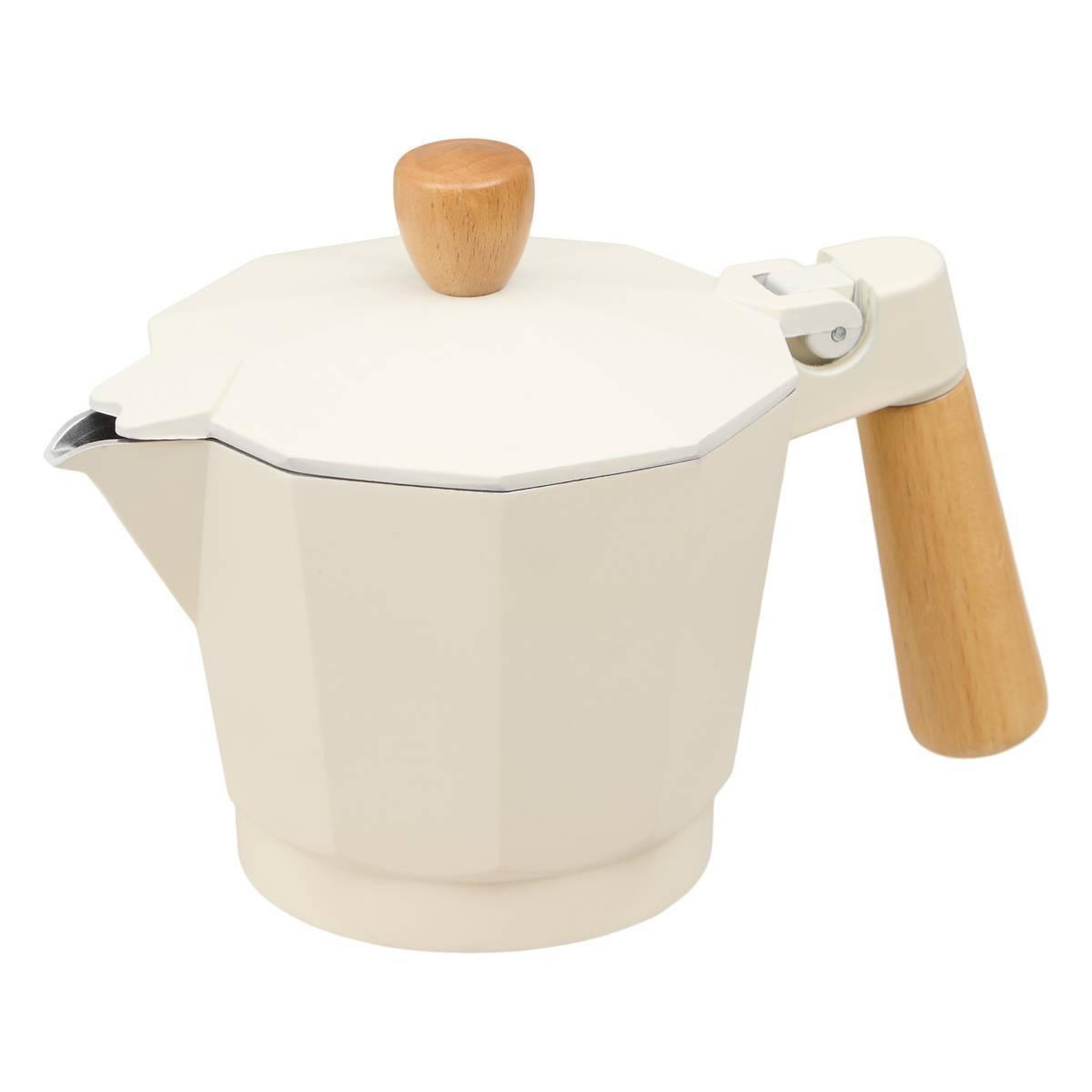 Voir la diapositive 2 : SECRET DE GOURMET Cafetière italienne  elvia  30cl beige