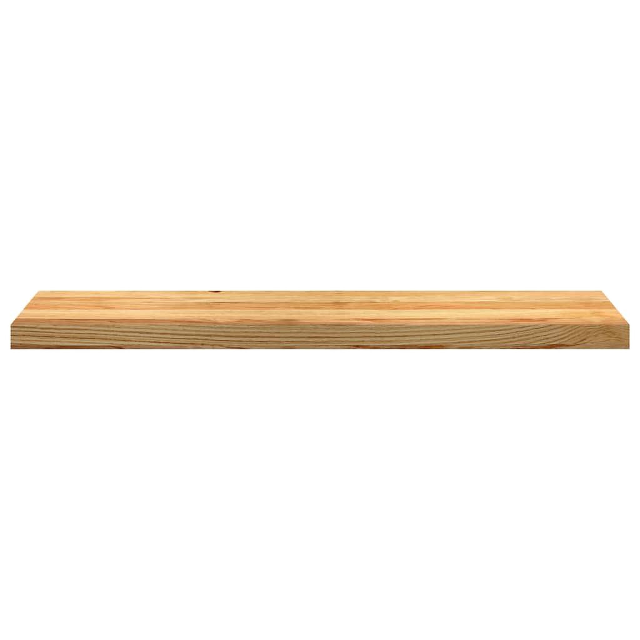Voir la diapositive 5 : VIDAXL Marches d'escalier 2 pcs marron clair 100x25x2 cm chene massif