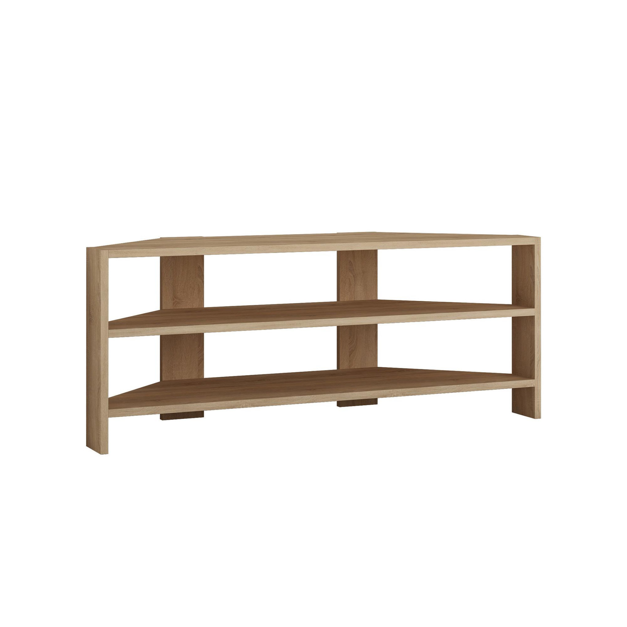 Habitat et Jardin Meuble tv d'angle en bois  thales  - 114 x 36 x 45 cm - beige