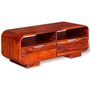 Voir la diapositive 1 : VIDAXL Table basse Bois massif 90x40x35 cm
