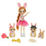 Voir la diapositive 1 : MATTEL MATTEL Enchantimals Rabbit family