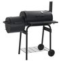 Voir la diapositive 1 : VIDAXL Barbecue fumoir classique au charbon
