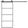 Voir la diapositive 3 : VIDAXL Porte coulissante avec kit de quincaillerie 90x205 cm Verre ESG