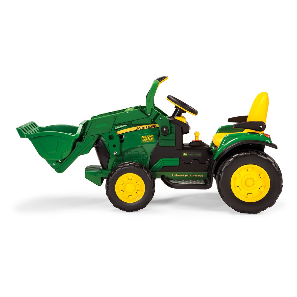 PEG PEREGO Tracteur avec pelleteuse John Deere 